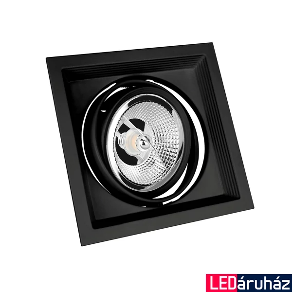 Süllyesztett szpot, fekete, GU10, SPECTRUM LED SLIP002016