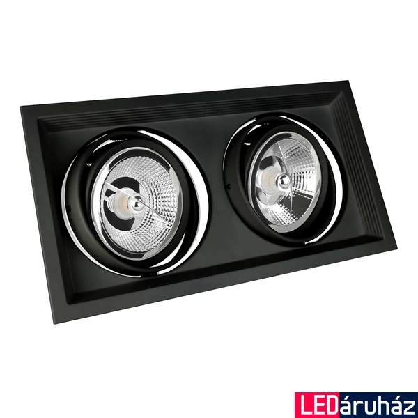 Süllyesztett szpot, fekete, GU10, SPECTRUM LED SLIP002017