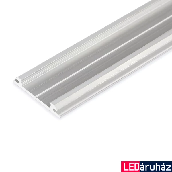 Topmet Arc12 alumínium hajlítható LED profil, natúr alu (előlap: C,D) - B2010000 - szálban
