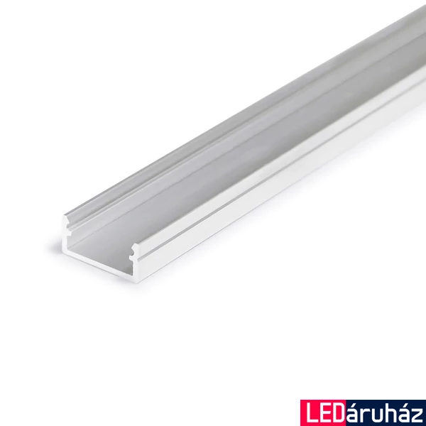 Topmet Begton12 alumínium LED U-profil, natúr alu (előlap: C, J) - C7020000 - szálban