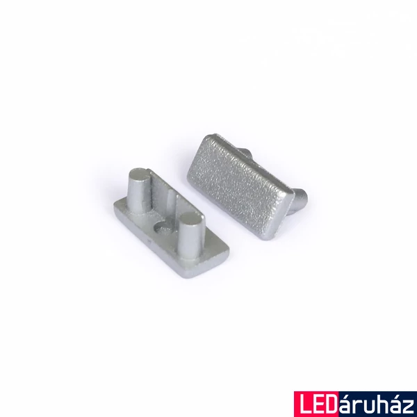 Topmet Begton12 LED profil végzáró J előlaphoz, ezüst - C7960040 - párban