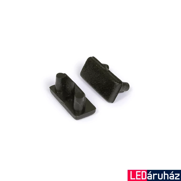 Topmet Begton12 LED profil végzáró J előlaphoz, fekete - C7960002 - párban