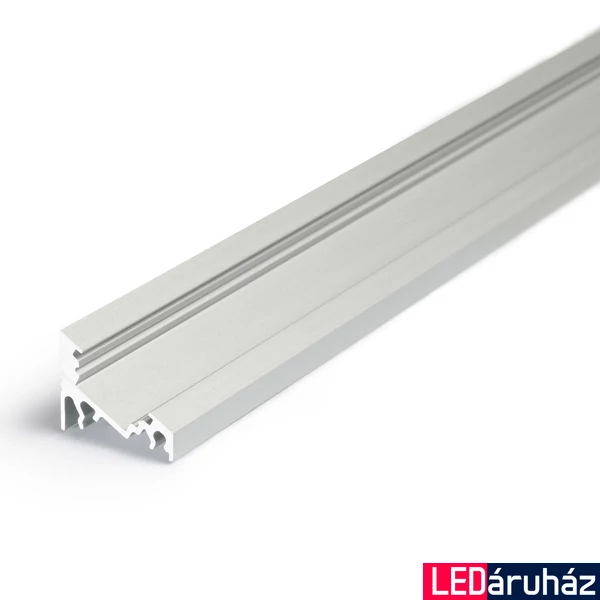 Topmet Corner10 alumínium LED sarok profil, ezüst eloxált (előlap: B, C) - 83050020 - szálban