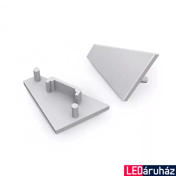 Topmet Corner14 LED profil végzáró ezüst - A4980040 - párban