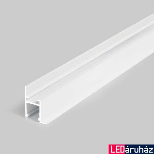 Topmet Frame14 álmennyezet záró alumínium LED profil, fehér (előlap: B, C) - C3020001 - szálban