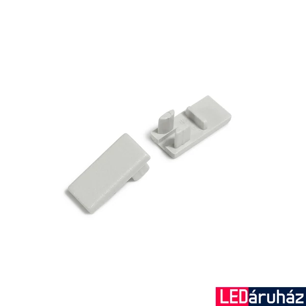 Topmet Hi8 LED profil végzáró C1 előlaphoz, szürke - H8990022 - párban