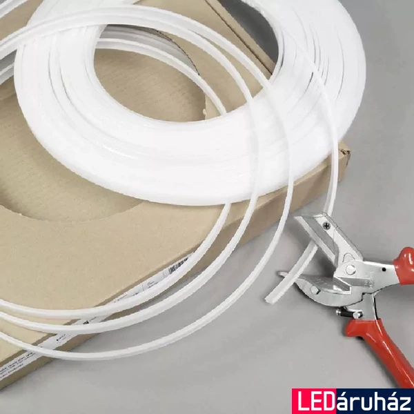 Topmet LED profil előlap C opál - 76360038S - 20 méteres tekercsben