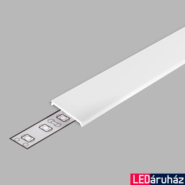 Topmet LED profil előlap C3 opál (Smart16, Smart-In16 profilokhoz) - F1000238 - szálban