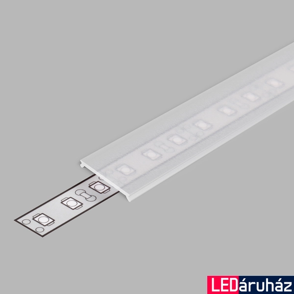 Topmet LED profil előlap C3 víztiszta (Smart16, Smart-In16 profilokhoz) - F1000216 - szálban