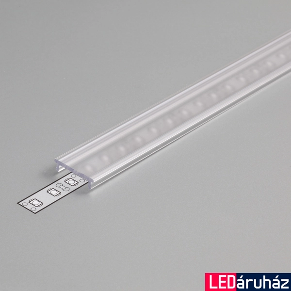 Topmet LED profil előlap F víztiszta - A2060016 - szálban