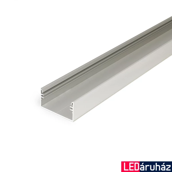 Topmet Lowi alumínium LED profil általános világításhoz, (előlap:C10) eloxált - 93030020 - szálban