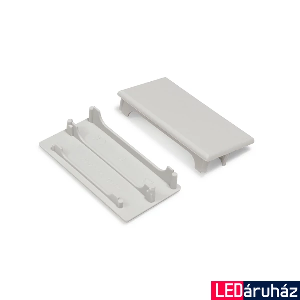 Topmet Lowi LED profil végzáró, ezüst - 93070040 - párban