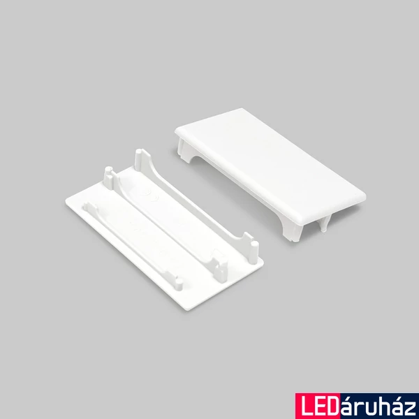 Topmet Lowi LED profil végzáró C10 előlaphoz, fehér - 93066001 - párban