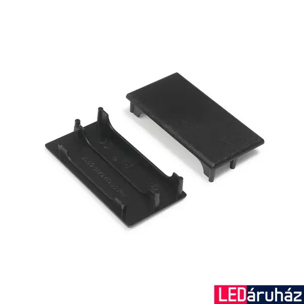 Topmet Lowi LED profil végzáró C10 előlaphoz, fekete - 93070002 - párban
