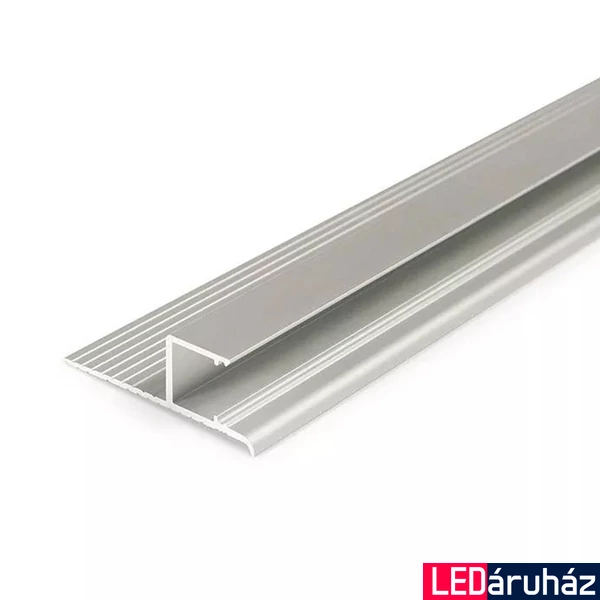 Topmet Omni10 gipszkarton LED profil, ezüst eloxált (előlap: A, C2) - H4000220 - szálban