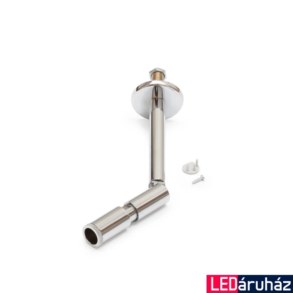 Topmet Pen8 LED profilhoz csuklós, talpas rögzítő, 10 cm - 86300003 - párban