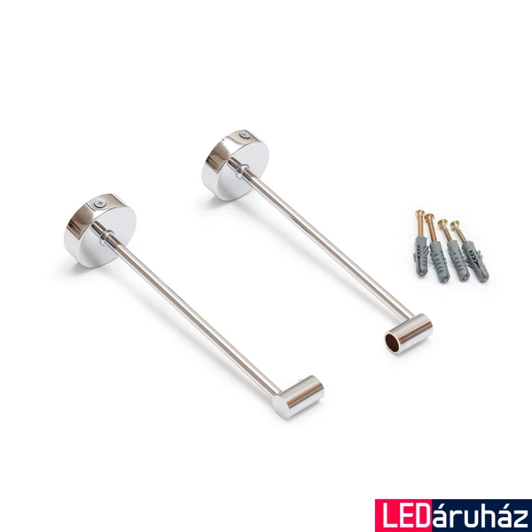 Topmet Pen8 LED profilhoz csuklós, talpas rögzítő, 20 cm - 86170003 - párban
