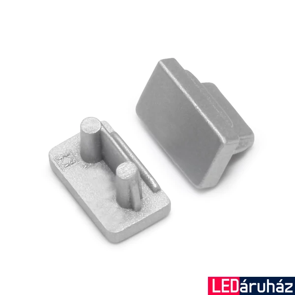 Topmet Slim8 LED profil végzáró, ezüst - 89080040 - párban