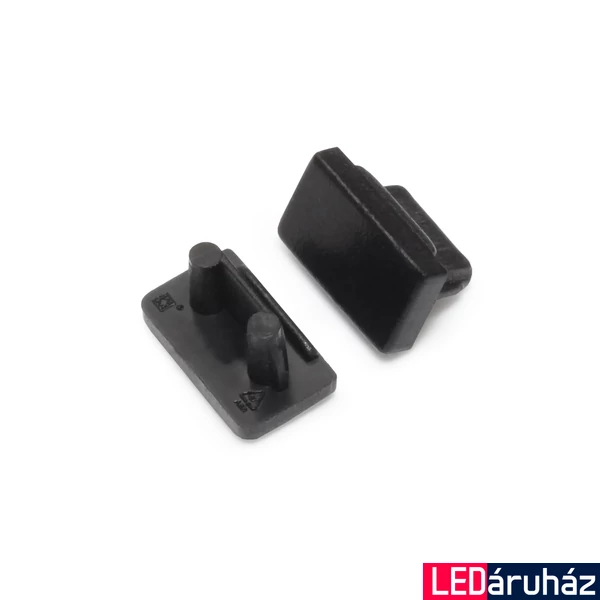 Topmet Slim8 LED profil végzáró, fekete - 89080002 - párban