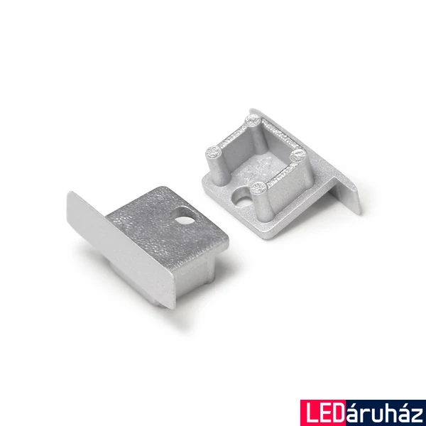 Topmet Smart-In10 LED profil végzáró ezüst - E3990040 - párban