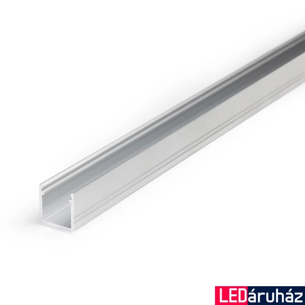 Topmet Smart10 alumínium LED U-profil, natúr alu (előlap: A) - C2020000 - szálban