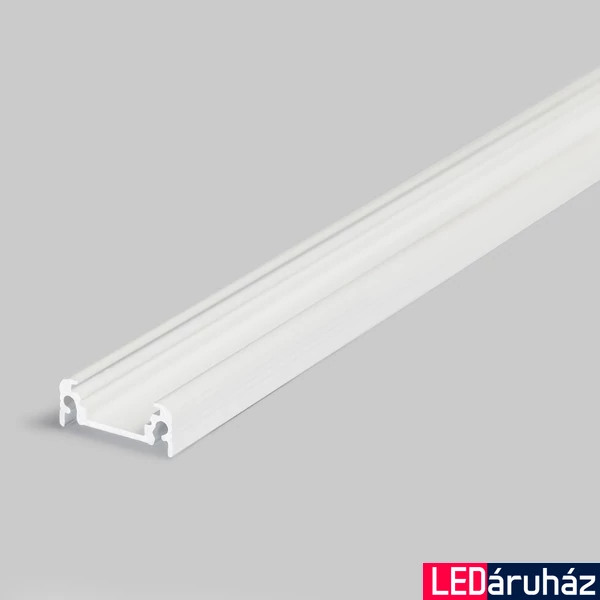 Topmet Surface10 alumínium LED U-profil, fehér (előlap: B, C) - 77270001 - szálban