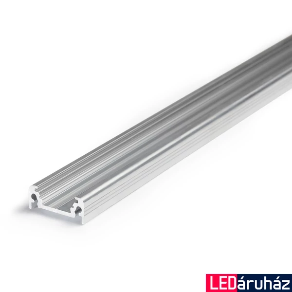 Topmet Surface10 alumínium LED U-profil, natúr alu (előlap: B, C) - 77270000 - szálban