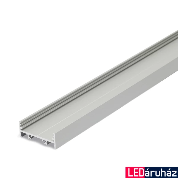 Topmet VARIO30-01 LED U-profil, ezüst eloxált, 2m, (előlap: A9, C9, D9, E9), (rögzítő: T, Y), V3020020