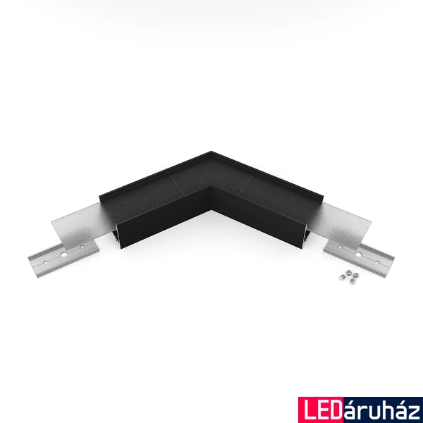 Topmet VARIO30-02 LED profil sarokelem, 120°, síkban forduló, fekete, V4690021S