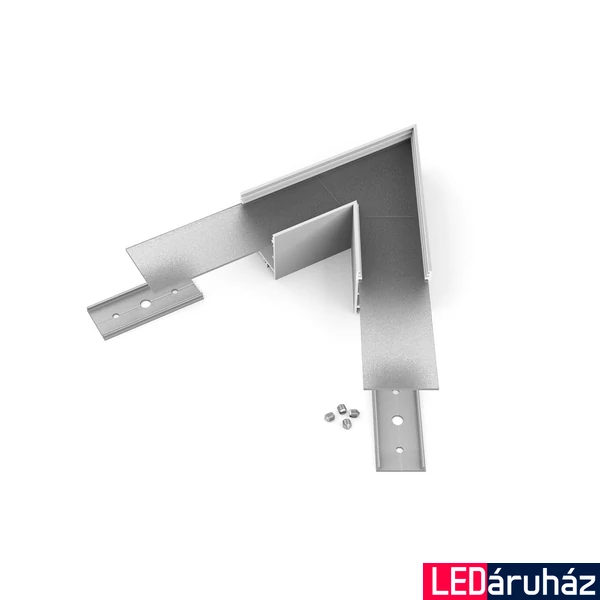Topmet VARIO30-02 LED profil sarokelem, 60°, síkban forduló, ezüst eloxált, V4660020S
