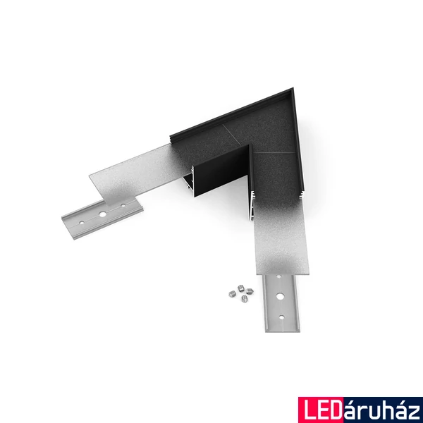 Topmet VARIO30-02 LED profil sarokelem, 60°, síkban forduló, fekete, V4660021S