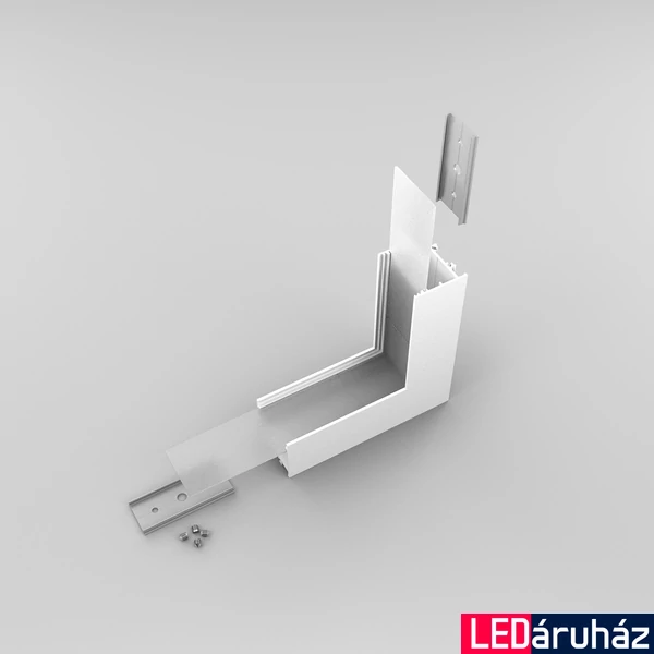 Topmet VARIO30-02 LED profil sarokelem, 90°, síkban forduló, fehér, V4670001S