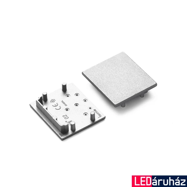 Topmet VARIO30-02 LED profil végzáró, ezüst, V4880040