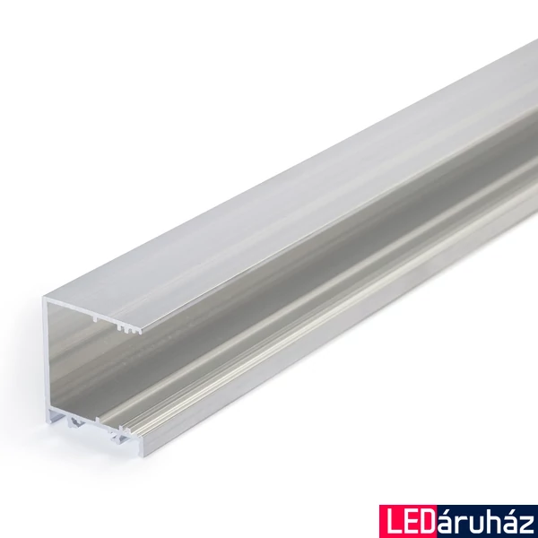 Topmet VARIO30-03 felületre szerelhető LED profil, natúr alu, 2m, (előlap: A9, C9, D9, E9), (rögzítő: T, Y), V3100000