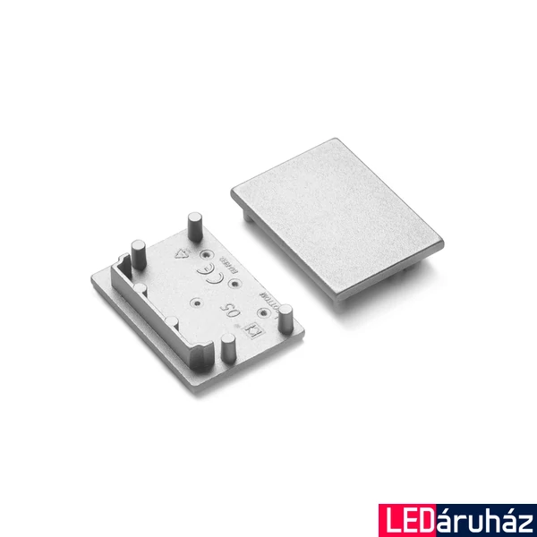 Topmet VARIO30-05 LED profil végzáró, ezüst, V4910040