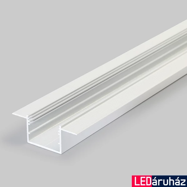 Topmet VARIO30-05 trimless, perem nélküli süllyesztett LED profil, fehér, 2m, (előlap: A9, C9, D9, E9), V3180001