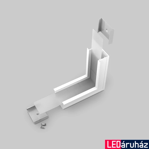 Topmet VARIO30-07 LED profil sarokelem, 90°, térben forduló, fehér, V4800001S