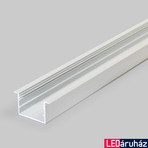 Topmet VARIO30-07 süllyesztett LED profil, fehér, 2m, (előlap: A9, C9, D9, E9), (rögzítő: U9), V3260001