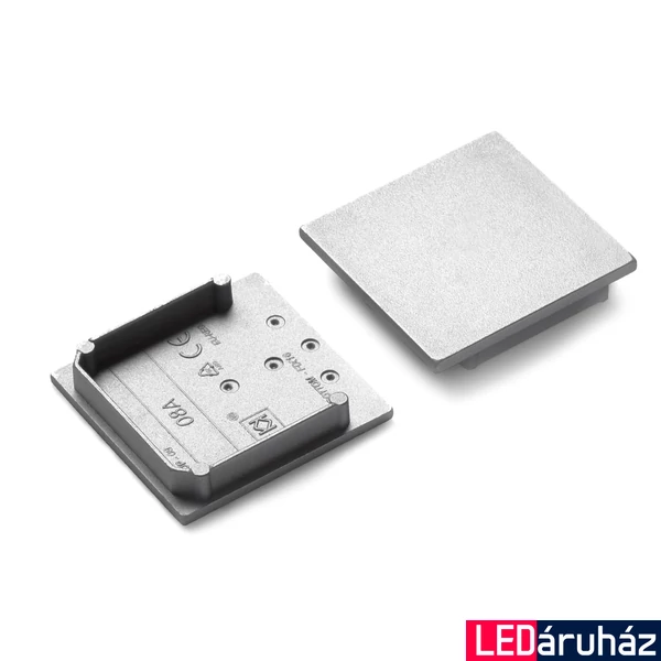 Topmet VARIO30-08 LED profil végzáró, ezüst, V4600040