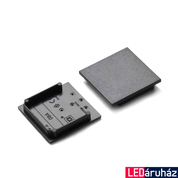 Topmet VARIO30-08 LED profil végzáró, fekete, V4600002