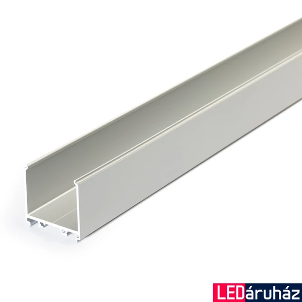 Topmet VARIO30-08 tápegység tartó LED profil, ezüst eloxált, V3300020