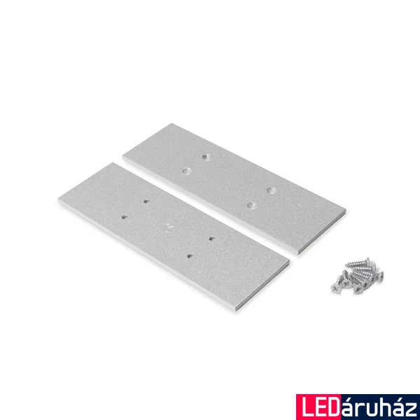 Topmet VARIO30-16-E9 speciális LED profil végzáró, fém, ezüst, V4880040