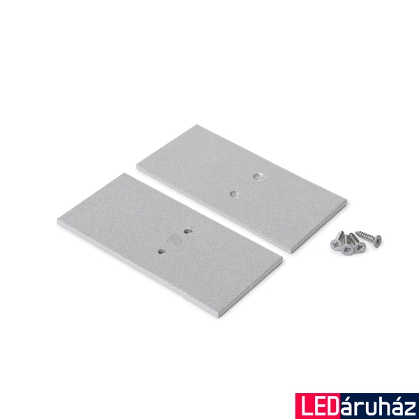 Topmet VARIO30-19-E9 speciális LED profil végzáró, fém, ezüst, V4880041
