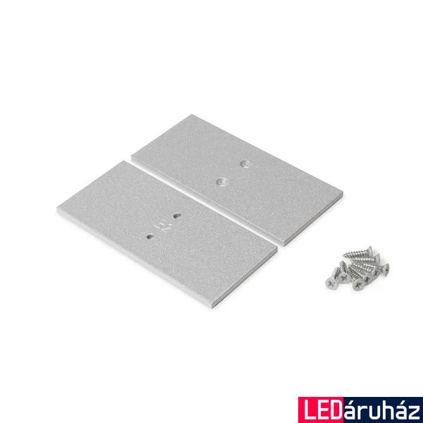 Topmet VARIO30-32 speciális LED profil végzáró, fém, ezüst, V4880043