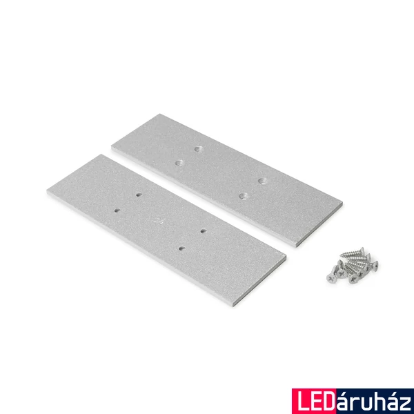 Topmet VARIO30-34 speciális LED profil végzáró, fém, ezüst, V4880044