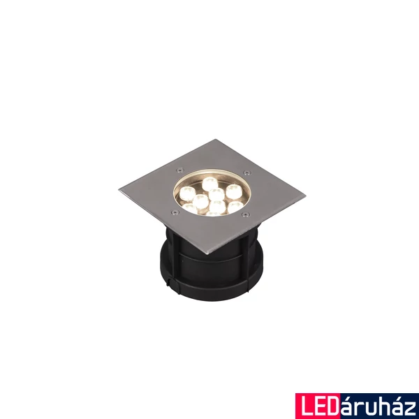 TRIO BELAJA kültéri süllyeszthető lámpa, nikkel, 3000K melegfehér, beépített LED, 540 lm, TRIO-821669207