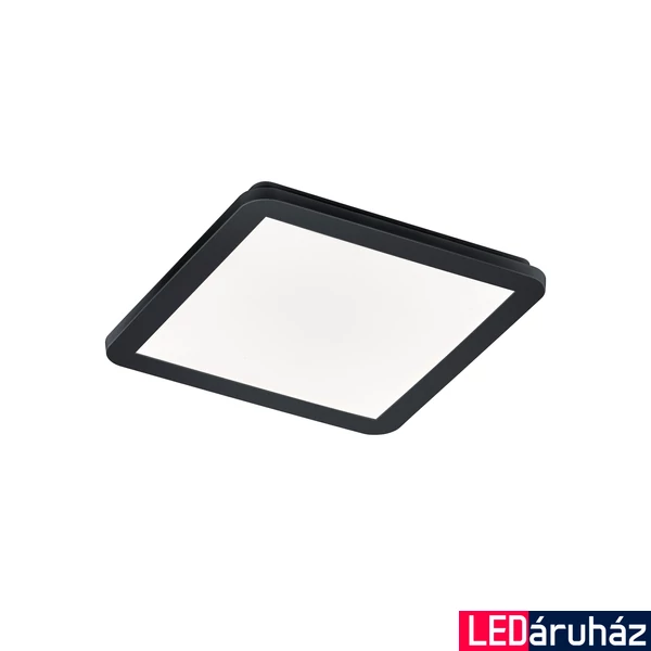 TRIO CAMILLUS mennyezeti lámpa, 30 x 30cm, fekete, 3000K melegfehér, beépített LED, 1650 lm, TRIO-R62931832