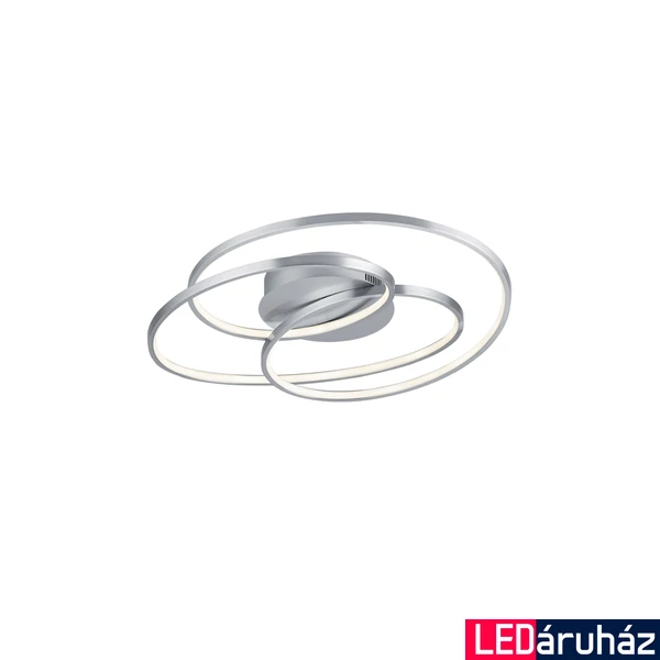 TRIO GALE mennyezeti lámpa, nikkel, 3000K melegfehér, beépített LED, 3850 lm, TRIO-673916007