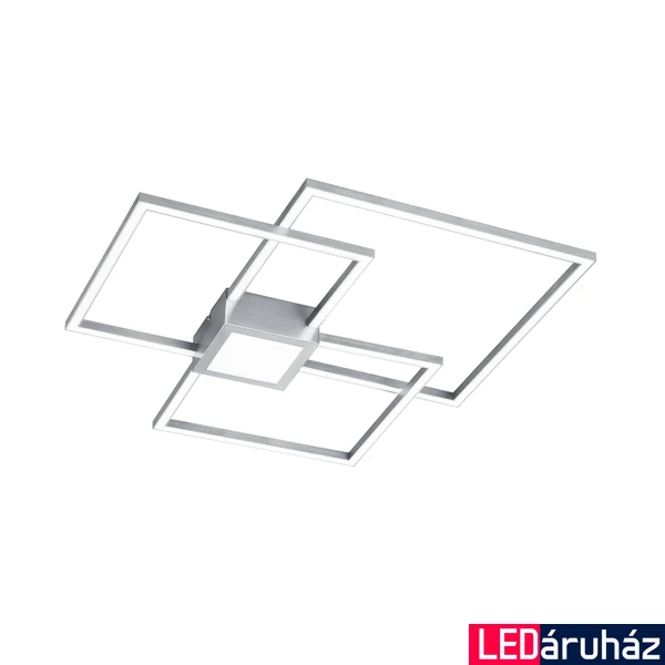 TRIO HYDRA mennyezeti lámpa, nikkel, 3000K melegfehér, beépített LED, 4000 lm, TRIO-676210407