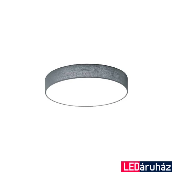 TRIO LUGANO mennyezeti lámpa, szürke, 3000K melegfehér, beépített LED, 2200 lm, TRIO-621912411